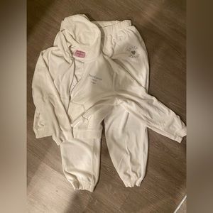 Juicy Couture X Forever 21 White Sweatsuit